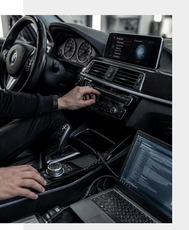 Русификация автомобилей BMW с адаптацией меню и функций в Добрянке