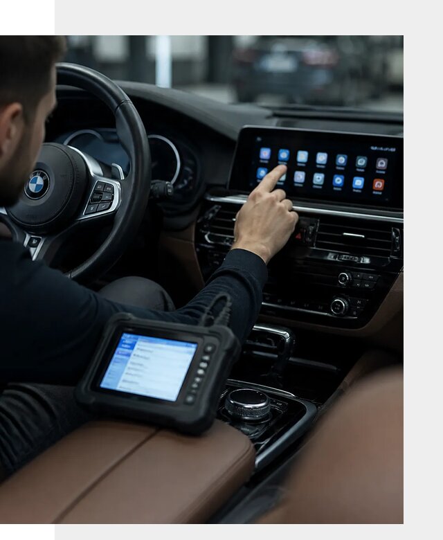Установка приложений и мультимедиа сервисов BMW в Добрянке