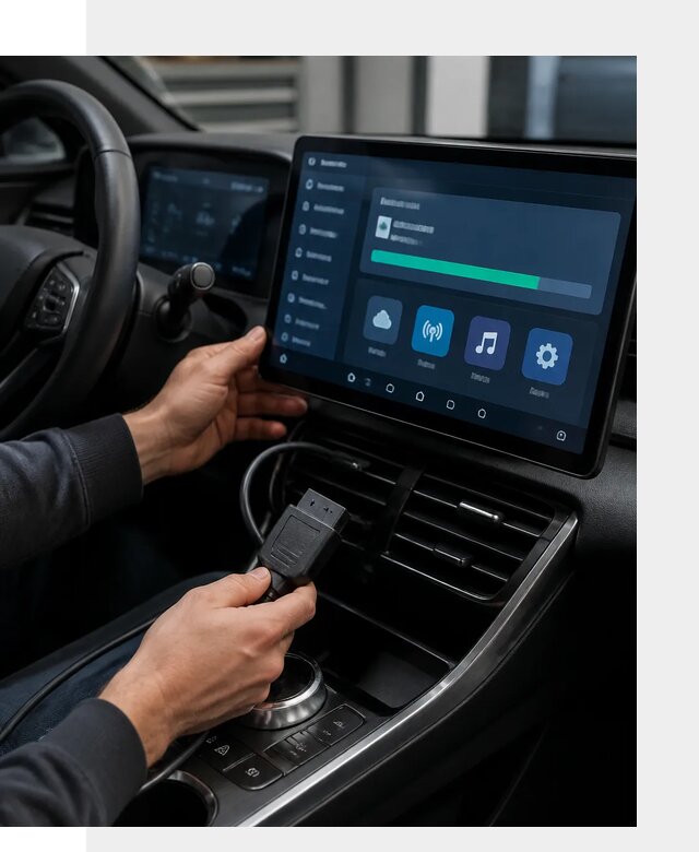 Установка приложений BYD для автомобиля под ключ в Добрянке