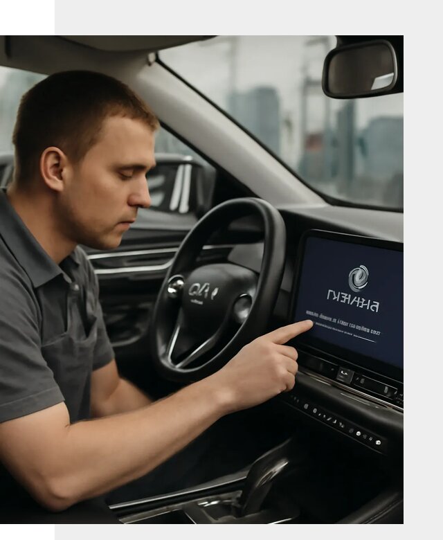Установка приложений Changan и сервисов в авто в Добрянке