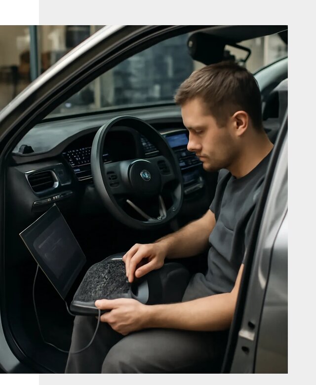 Русификация автомобилей GAC с адаптацией меню в Добрянке