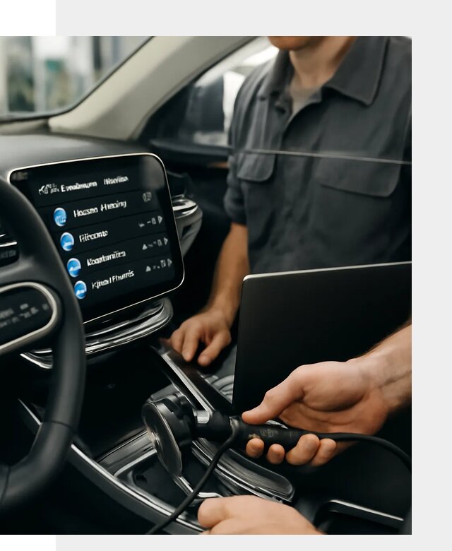 Установка приложений Geely для мультимедиа автомобиля в Добрянке