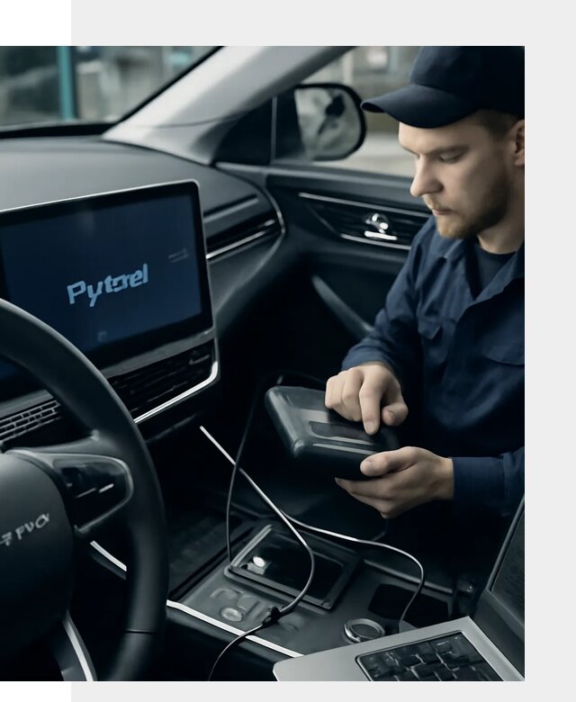 Русификация автомобилей Jetour с адаптацией меню в Добрянке