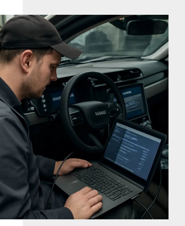 Профессиональная русификация автомобилей Lynk Co в Добрянке
