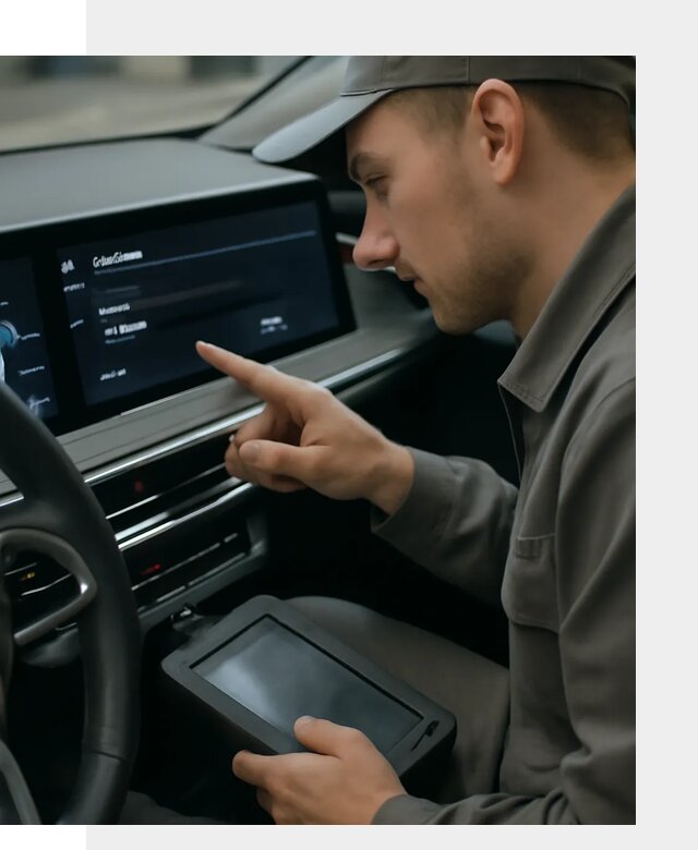 Русификация приборной панели автомобиля Voyah в Добрянке