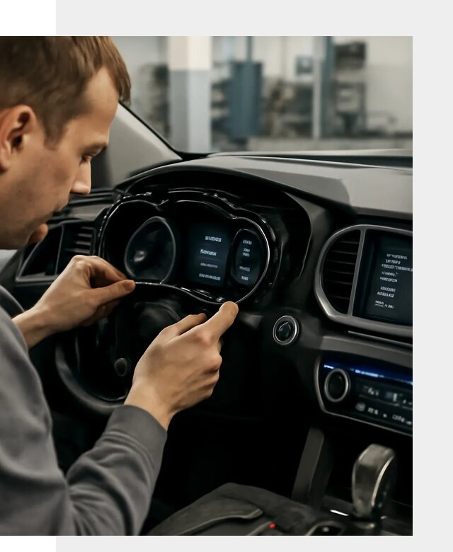 Русификация приборной панели автомобилей Hyundai в Добрянке