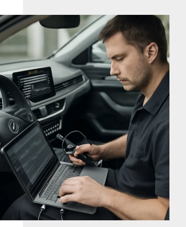 Настройка телематики автомобиля под ключ для авто в Добрянке