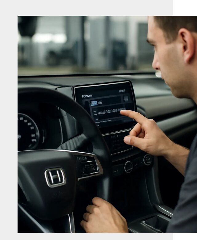 Русификация панели приборов Honda в Добрянке по цене 5051 ФастМобиль-Дбр