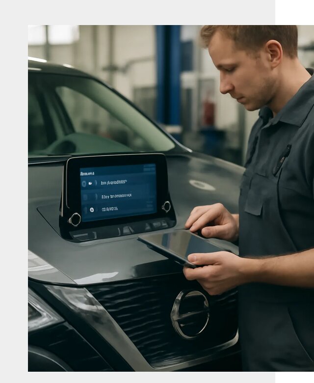 Русификация мультимедиа Nissan в Добрянке от 6566 р. | ФастМобиль-Дбр