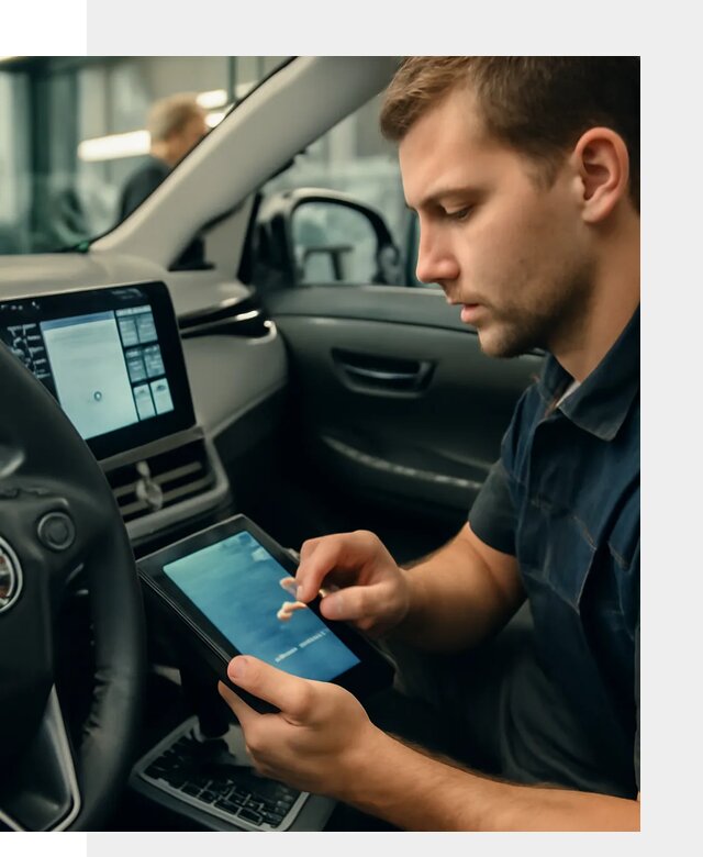 Установка приложений Toyota на мультимедиа в Добрянке